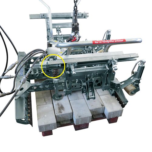 Garra de colocação para piso intertravado - HVZ-VA-180° - Probst GmbH