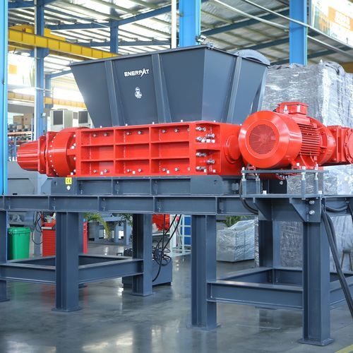 Triturador de dois veios - MSB-E series - ENERPAT AMERICA - de metal / de pneus / para garrafas PET