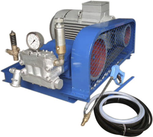 Jateador de areia automático - PressureJet Systems Pvt. Ltd. - por pressão