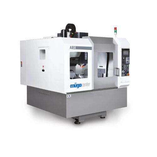 Centro de usinagem CNC de 5 eixos - A5X - Müga Werkzeugmaschinen GmbH - vertical / 24 ferramentas / compacto