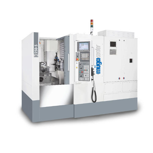 Centro de usinagem CNC de 5 eixos - H250-5 - Müga Werkzeugmaschinen GmbH - horizontal / 36 ferramentas / compacto