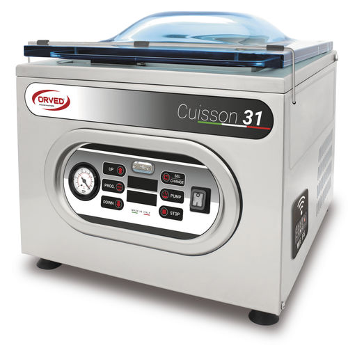 Máquina embaladora semiautomática - CUISSON 31 - Orved S.p.A. - automática / a vácuo / de câmara dupla