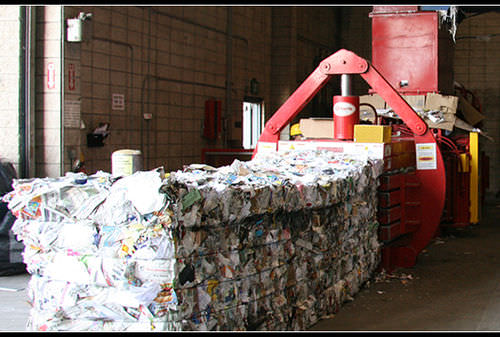 Prensa enfardadeira para papel - HP series - Harris - horizontal / com abertura superior