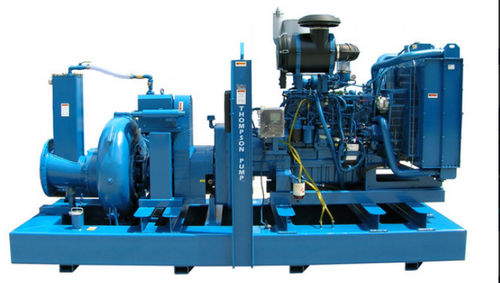 Bomba centrífuga - OVT series - Thompson Pump - para águas residuais / elétrica / de escorva a vácuo