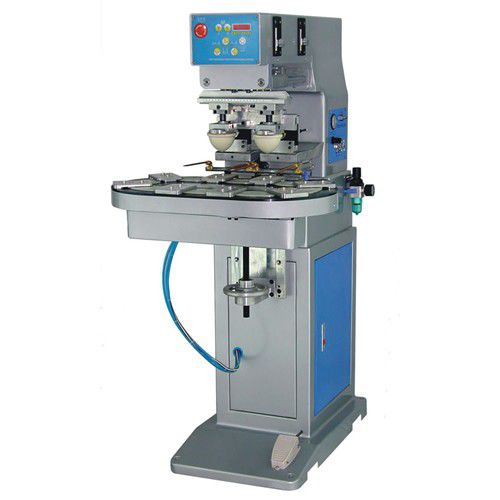 Máquina tampográfica de tinteiro fechado -  P2-250C/8T - LC Printing Machine Factory Limited - de 2 cores / para a indústria de brinquedos / para componentes eletrônicos