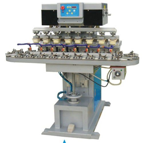 Máquina tampográfica de tinteiro fechado - M8-C - LC Printing Machine Factory Limited - para a indústria de brinquedos / para a indústria eletrônica / para a indústria farmacêutica
