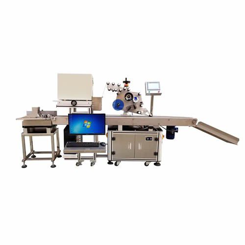 Rotuladora controlada por CLP - ALM-115P - LC Printing Machine Factory Limited - semiautomática / para garrafas / para tubos