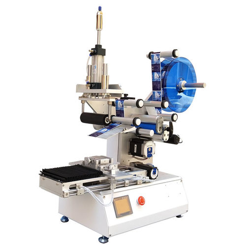 Rotuladora semiautomática - LM-803 - LC Printing Machine Factory Limited - para garrafas / para embalagens / para produtos químicos