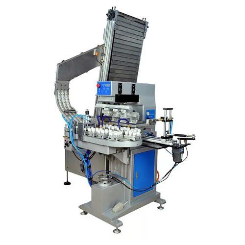Máquina tampográfica de tinteiro fechado - AP-600 - LC Printing Machine Factory Limited - automática / de 2 cores / para a indústria de brinquedos