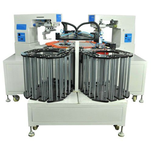 Máquina tampográfica de tinteiro fechado - ART-100 - LC Printing Machine Factory Limited - automática / de 2 cores / para a indústria de brinquedos