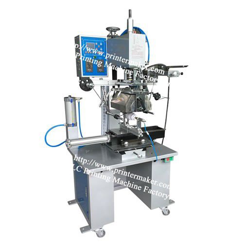Máquina de estampagem a quente eletropneumática - 2B - LC Printing Machine Factory Limited - para grande área de impressão / com alimentação automática / para couro