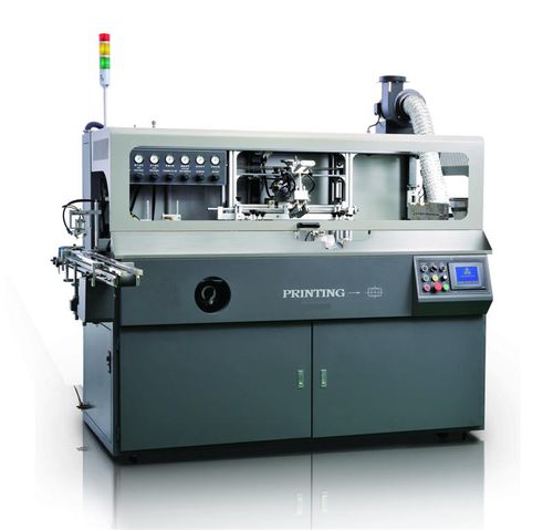 Máquina de serigrafia automática - S-101 - LC Printing Machine Factory Limited - em cores / para garrafas de plástico / com sistema de polimerização através de UV