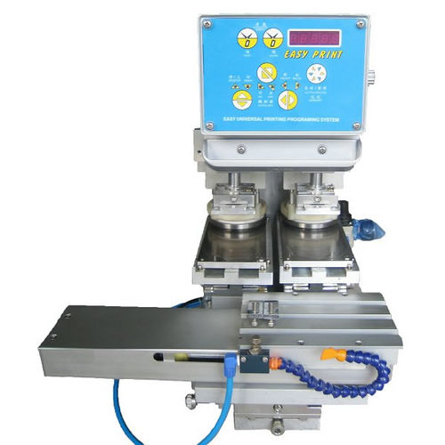 Máquina tampográfica de tinteiro fechado - Mini-TP2-215T - LC Printing Machine Factory Limited - semiautomática / de 2 cores / para a indústria eletrônica