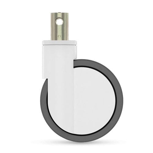Rodízio giratório - INTEGRAL  - TENTE ® - com espiga / para móvel / elástico