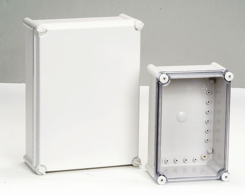 Caixa de montagem de dimensões médias - S series - BOXCO Inc. - de parede / retangular / em ABS