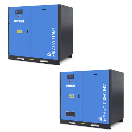 Compressor rotativo - MILANO series - Adicomp S.p.A. - de ar / elétrico / estacionário
