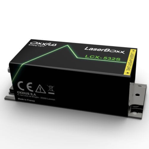 Laser de modo longitudinal - LCX-532S - Oxxius - CW / de estado sólido / verde