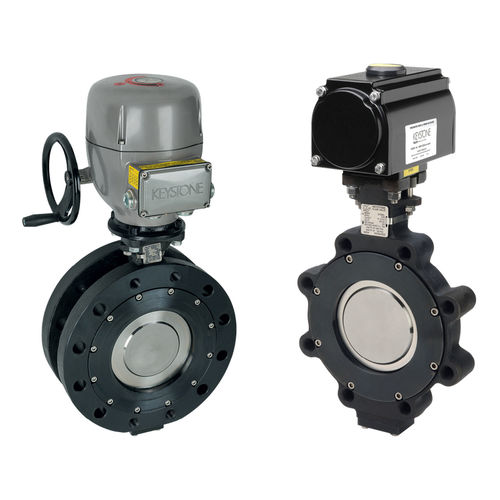 Válvula de alto desempenho - 36/37 series - Pentair Valves & Controls - borboleta / com atuador elétrico / com acionamento pneumático