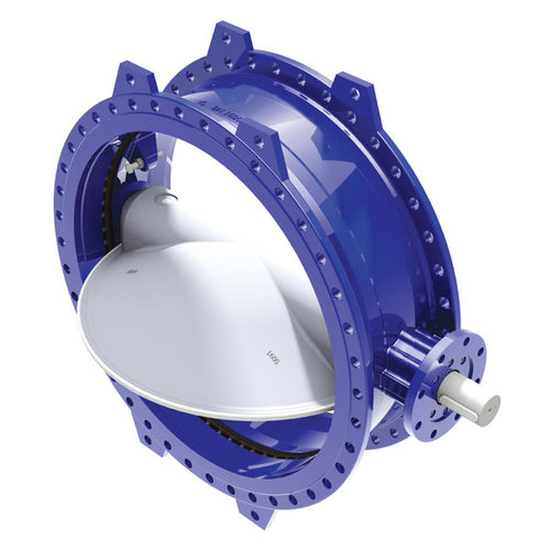 Válvula borboleta - 56 - Pentair Valves & Controls - de bloqueio / para água / com flange dupla