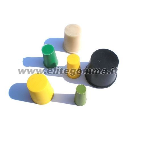 Tampão cilíndrico - ETCS series - Elite Gomma International srl - cônico / fêmea / em silicone