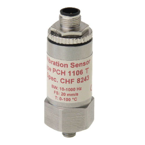 Sensor de vibração eletrônico - PCH 1106 T  - PCH Engineering A/S - para monitoramento de máquina / para máquina rotativa / compacto
