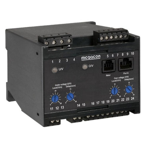 Relé de proteção de sobretensão - KCV114x series - Meagacon AS - de subtensão / monofásico / para motor elétrico