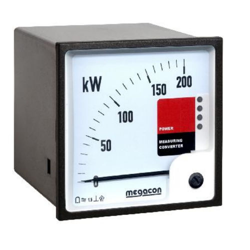Medidor de potência embutido - MPxWx-0,2 series - Meagacon AS - analógico