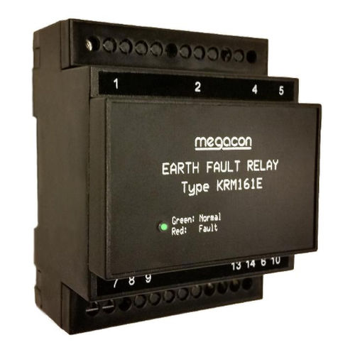Relé de monitoramento de isolamento - KRM161x series - Meagacon AS - de circuito de disparo / CA / para trilho DIN