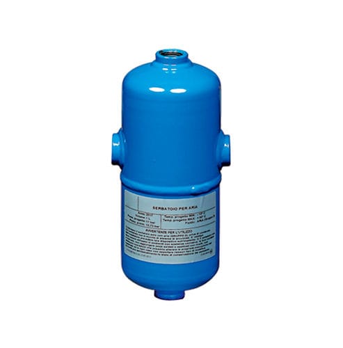 Tanque para ar comprimido - SB series - SAF S.R.L. - em aço inoxidável / em aço / cilíndrico