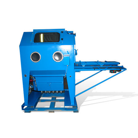 Cabine de jateamento de areia por pressão - ACF France - automática
