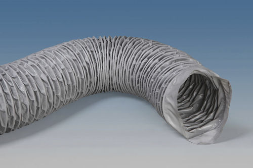 Duto de ventilação flexível - UAS SOLO GREYDUCT - UNVEREN Co.Inc. - redondo / em PVC / em poliéster