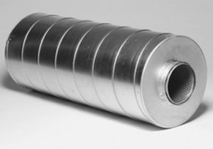 Silenciador para filtros - UNVEREN Co.Inc. - tubular