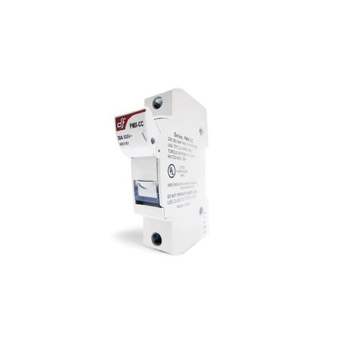 Porta-fusível cilíndrico - PMX-CC series - DF ELECTRIC - para trilho DIN / Classe CC / IEC