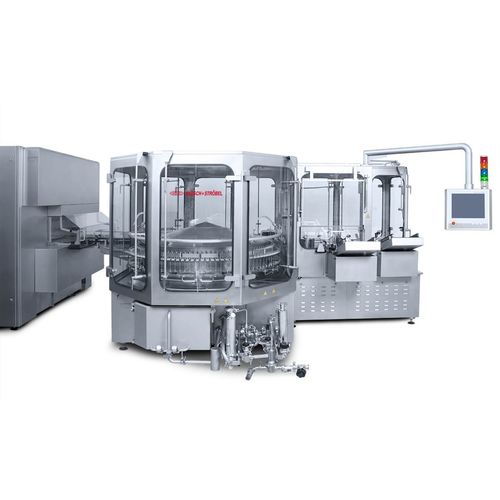 Máquina de limpeza ultrassônica - FAU series - Bausch + Ströbel Maschinenfabrik Ilshofen GmbH+Co. KG - de água / automática / para a indústria farmacêutica