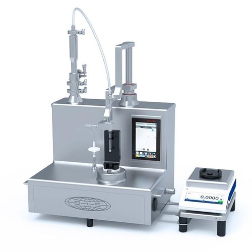 Envasadora semiautomática - EDM series - Bausch + Ströbel Maschinenfabrik Ilshofen GmbH+Co. KG - para recipientes em vidro / de seringas / de cartuchos