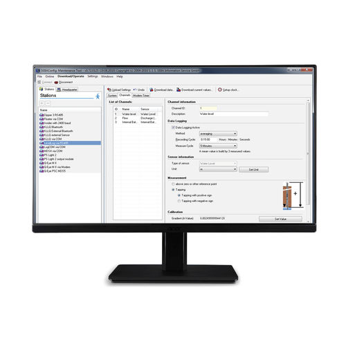 Software de calibração - SEBAConfig - Seba Hydrometrie GmbH & Co. KG - de programação / Windows