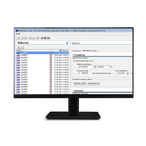 Software de medição - DEMASole - Seba Hydrometrie GmbH & Co. KG - de comunicação / de controle de processo / de subestação