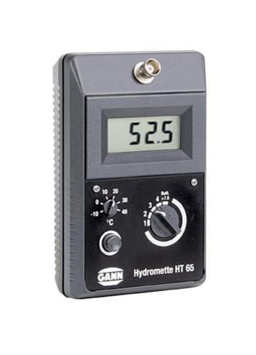 Higrômetro para madeira - max. 60%, -10 ... +40 °C | Hydromette HT 65 - GANN Mess- u. Regeltechnik GmbH