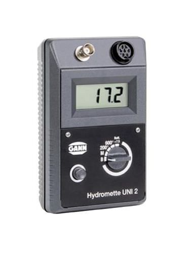 Higrômetro para madeira - 40 - 200 %, -30 ... +170 °C | Hydromette UNI 2 - GANN Mess- u. Regeltechnik GmbH - para materiais de construção / com termômetro / não-destrutivo