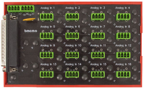Conector de placa eletrônica - ZU37CO - BMC Messsysteme GmbH - para caixa de junção