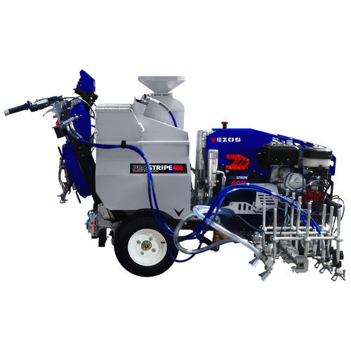 Máquina de demarcação viária - PROSTRIPE 400 SP LINEMATIC - VEZOS - autopropelida / hidráulica