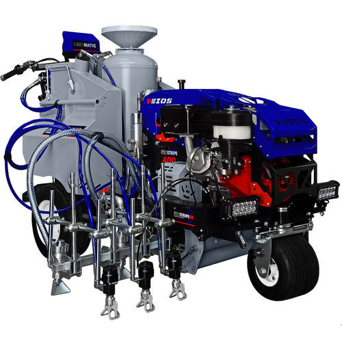 Máquina de demarcação hidráulica - PROSTRIPE 400 SP LINEMATIC - VEZOS - autopropelida / com operador a pé