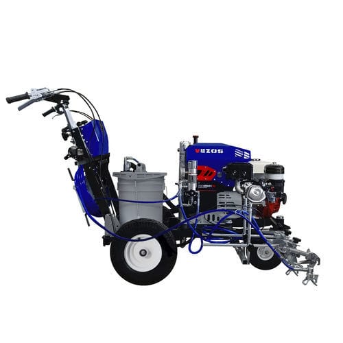 Máquina de demarcação viária - PROSTRIPE 300 WB - VEZOS - hidráulica / com 2 pistolas / com comando manual