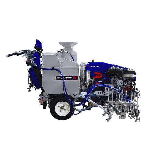 Máquina de demarcação viária - PROSTRIPE 400 SP LINEMATIC DC - VEZOS - autopropelida / hidráulica