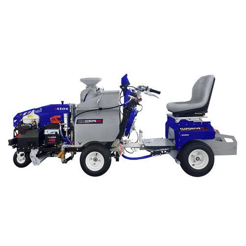 Máquina de demarcação hidráulica - PROSTRIPE 400 DC + FLIPDRIVE - VEZOS - autopropelida / automática