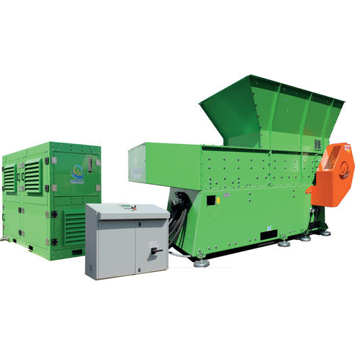 Moinho de pré-moagem para cabos - PMG 1200 H - Guidetti Recycling Systems - para plásticos / para metais / com um rolo dentado