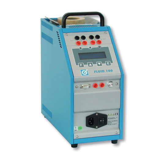 Calibrador de temperatura - FLUID 100/200 - GIUSSANI SRL - para sensor de temperatura / portátil / digital