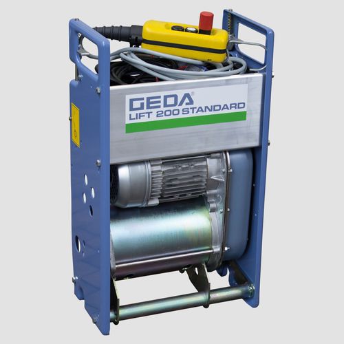 Talha de cabo de aço elétrica - Fixlift 250, Lift series - GEDA GmbH - 2 velocidades / norma europeia