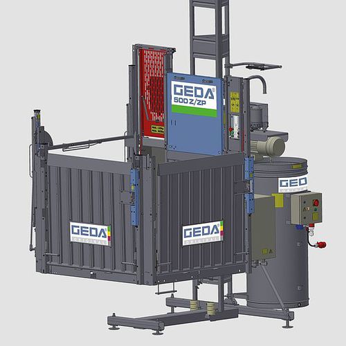 Plataforma de transporte - 500 Z/ZP Version 3 - GEDA GmbH - móvel / para canteiro de obras / elétrica