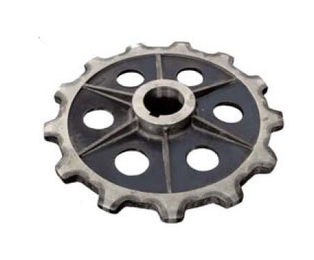 Roda dentada de corrente - D.I.D Co., Ltd. - de dentes retos / com cubo